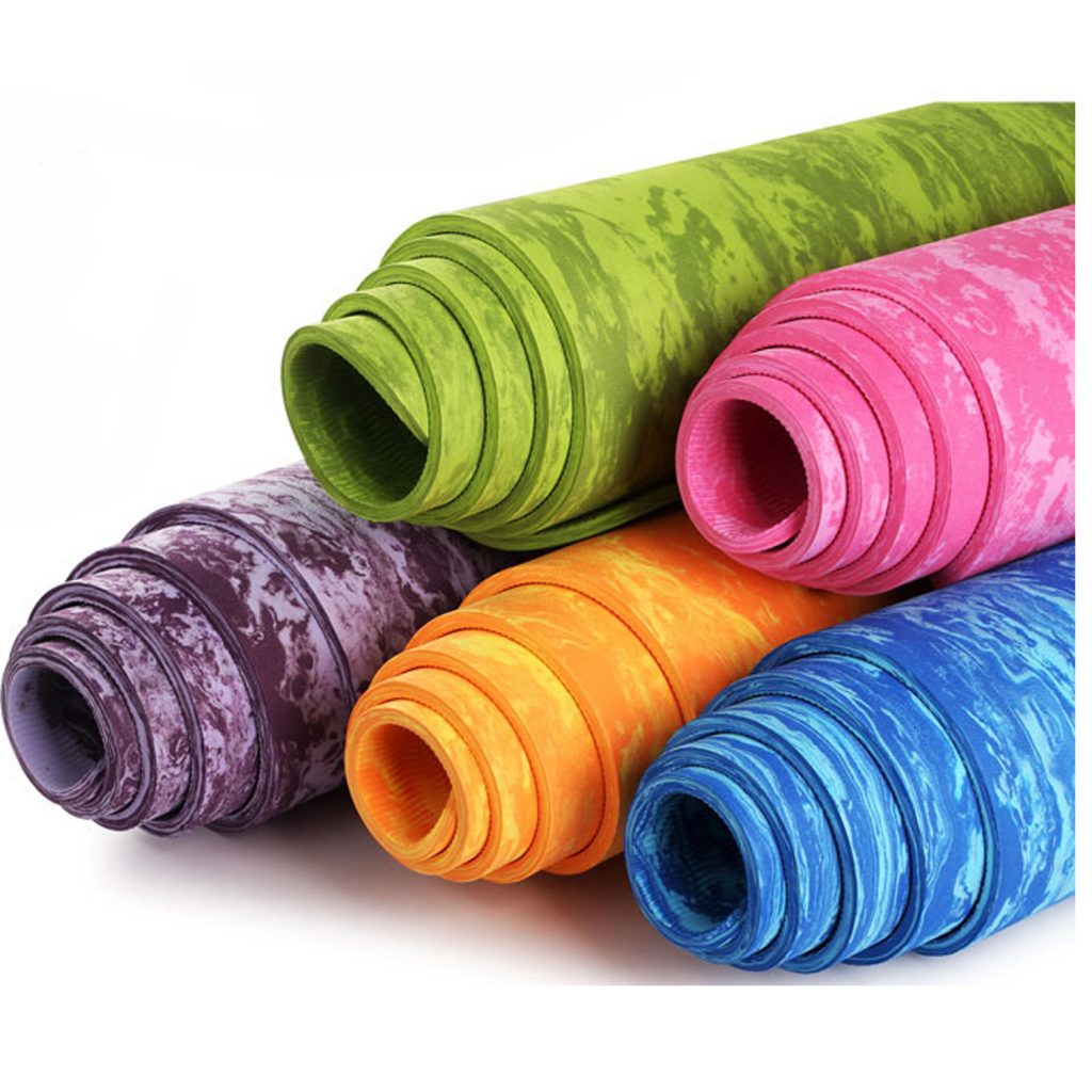 Custom printed TPE yoga mat Yoga Mat Manufacturers