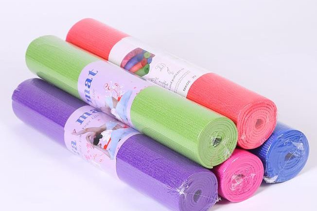 Five-color non-slip PVC yoga mat (1)