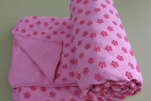 Non-slip environmental protection particle fitness sports yoga towel (1)