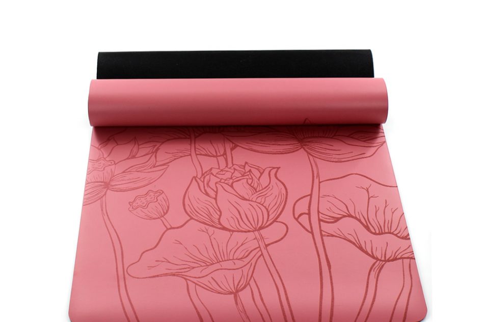 PU natural rubber yoga mat (3)