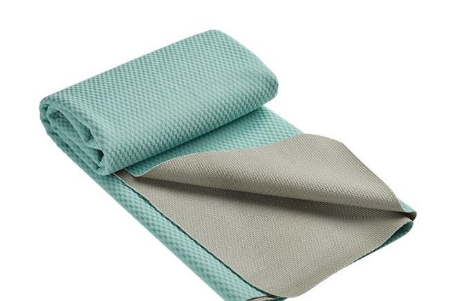 Pineapple grid yoga towel (4)