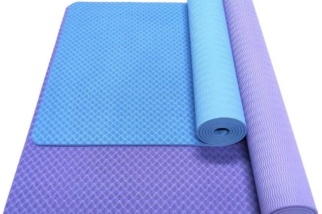 Thicken eco-friendly sports TPE yoga mat (4)