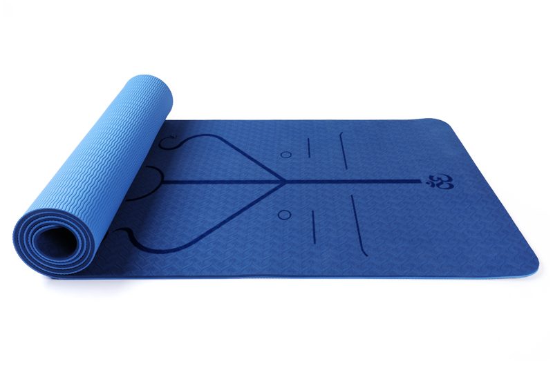 Two-color yoga mat for sale (1)