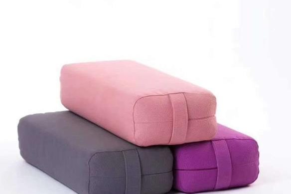 Lisi Velvet Yoga bolster (1)
