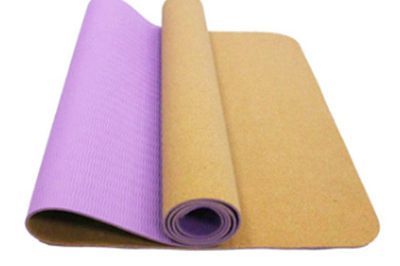 Cork Yoga Mat factory 400
