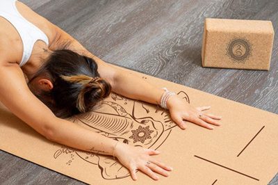 Cork Yoga Mat factory 400