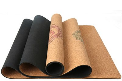 Cork Yoga Mat factory400